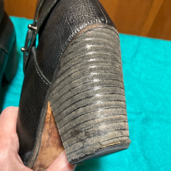 Rag & Bone “Harrow” Cowhide Leather Heeled Ankle Boots - Picture 8 of 15